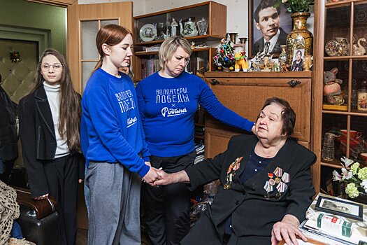 Волонтёры Победы посетили блокадников в Нижегородской области