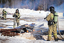 Спасатели отработали в Удмуртии действия по ликвидации природных пожаров