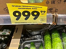 Россияне нашли «золотые» огурцы в подмосковном супермаркете