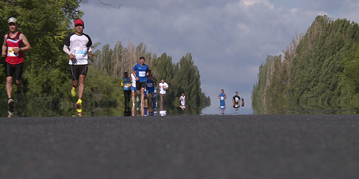На старт: девятый марафон ШОС прошел в Иссык-Кульской области