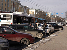 Кемеровчане массово получили штрафы за парковку в центре