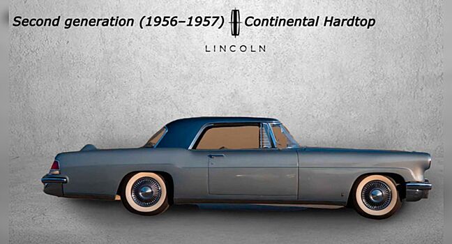 На видео показали эволюцию легендарной модели Lincoln Continental