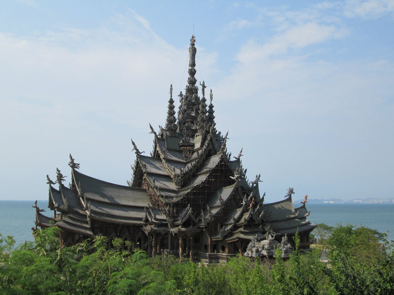 Храм Истины, Паттайя, Таиланд, Азия
