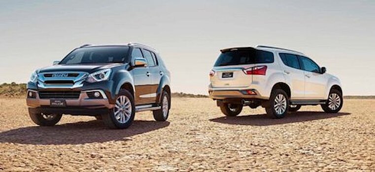 Объявлены цены на обновленный внедорожник Isuzu MU-X