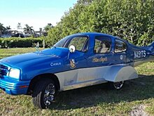 Американец превратил старый Chevrolet в машину-самолёт