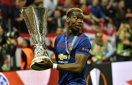 Футболист Погба посвятил победу в финале Лиги Европы жертвам теракта в Манчестере