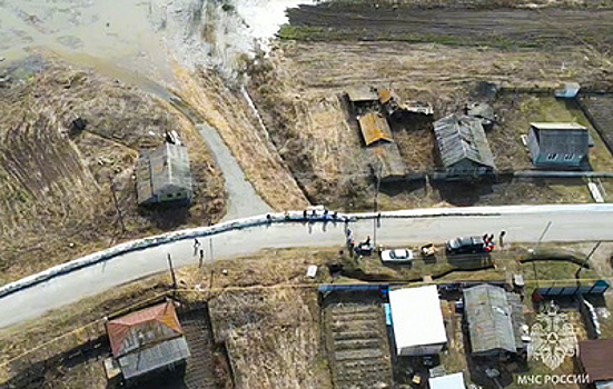Число подтопленных домов в Оренбургской области резко снизилось почти на 3 тыс.