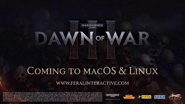 Warhammer 40,000: Dawn of War 3 выйдет на Mac OS и Linus