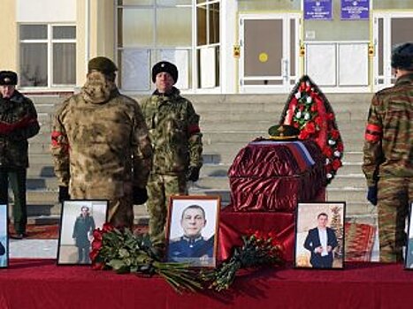 В Башкирии простились с майором Александром Швецовым, погибшим в ходе СВО