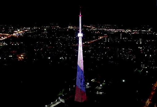 Башня на телецентре в Новосибирске окрасится в цвета НГТУ НЭТИ