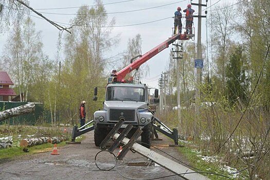 Россети завершили основные работы по восстановлению энергоснабжения в Подмосковье