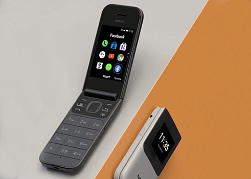 Nokia выпустила новый телефон-раскладушку