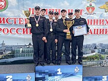 Университет им. В. Я. Кикотя победил на чемпионате МВД России по преодолению полосы препятствий со стрельбой