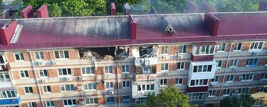 В Краснодаре ввели локальный режим ЧС из-за взрыва в многоэтажке на улице Клинической
