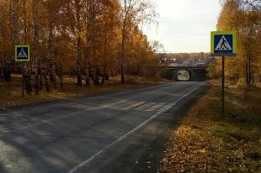 Челябинцев удивил пешеходный переход в лесу