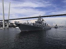 Во Владивостоке состоялась генеральная репетиция парада кораблей в честь Дня Военно-Морского Флота