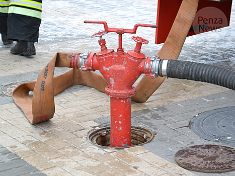 В Городище вблизи АЗС сгорел автомобиль