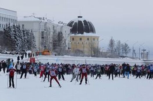 В Архангельске на «Лыжню России» вышли около 5 тысяч человек