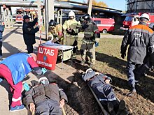 На Кировской ТЭЦ-4 прошли совместные учения МЧС и энергетиков