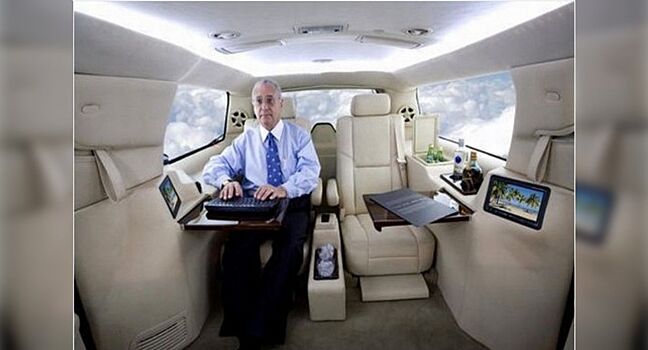 Роскошный офис на колесах от студии Limousines World