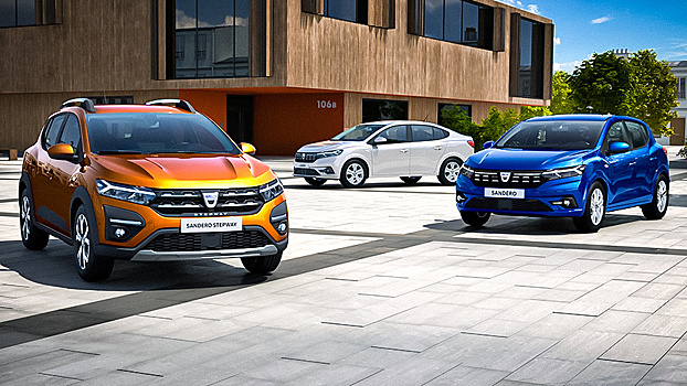 Представлены новые Dacia Logan и Sandero