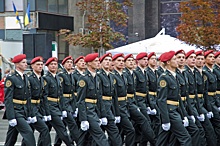 Ученики школы №922 приняли участие в торжественной линейке Кадетского движения Москвы