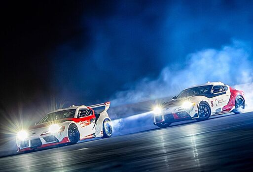 Toyota обучили беспилотники парному дрифту