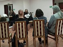 Песни о Чертанове скрасили концерт Бориса Булкина в библиотеке № 151