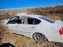 Водитель не справился с управлением и допустил опрокидывание машины