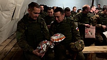 Ветераны и школьники поздравили бойцов ЦВО в зоне спецоперации с Новым годом