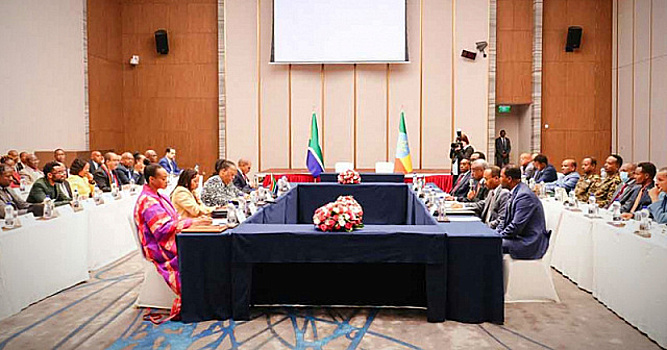 Эфиопия и ЮАР стремятся к более тесным связям и торговому взаимодействию