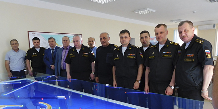 В ВМФ на базе пунктов базирования Каспийской флотилии прошел сбор руководящего состава штурманской службы