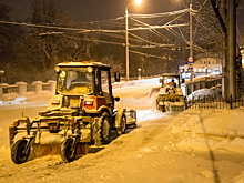 Снегопад перевел калужских коммунальщиков в повышенную готовность