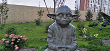 В Новосибирске установили памятник магистру Йоде из «Звездных войн»