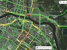 Тверь встала в пробках