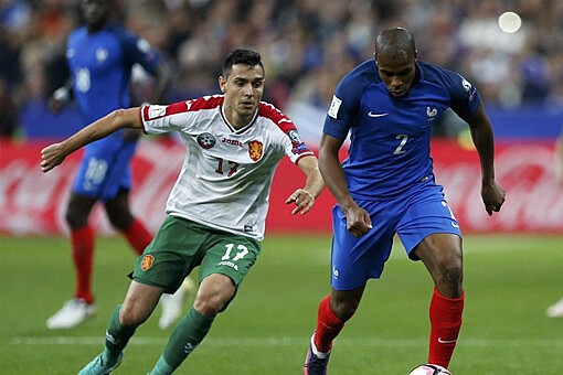 Франция разгромила Болгарию в отборочном матче на ЧМ-2018