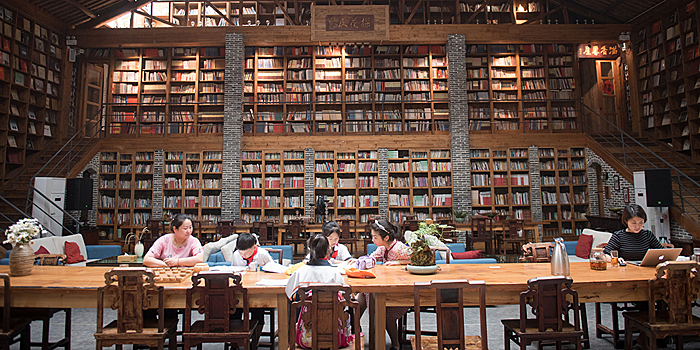 Хостел-библотека в провинции Чжэцзян
