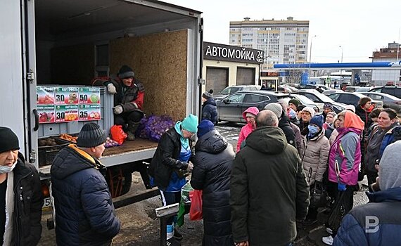 В Казани сократился оборот розничной торговли