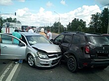 Трое пострадали в массовом ДТП в Обнинске