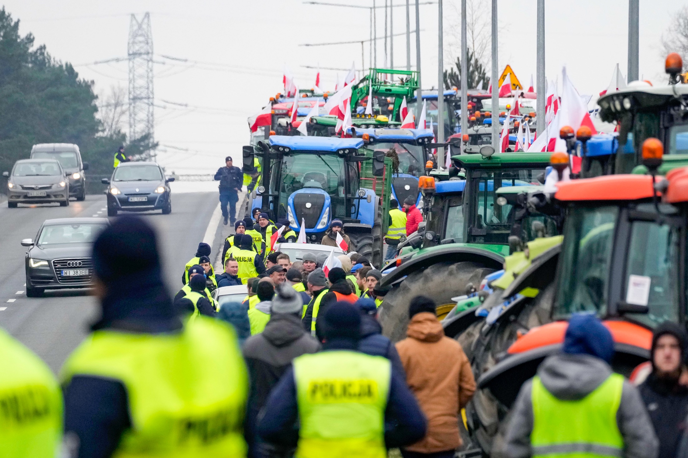 В Польше фермеры заявили о намерении продолжать протесты