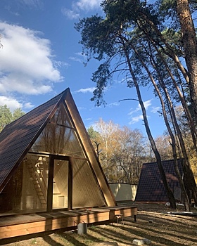 В Центре Терешковой в Курске появились два глэмпинга