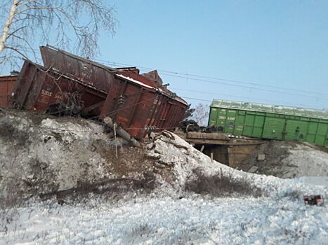 В Забайкалье нашли виновного в сходе 16 вагонов
