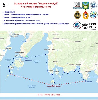 Многодневный заплыв &quot;Россия вперед&quot; по акватории моря стартует во Владивостоке 5 августа