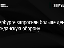В Петербурге запросили больше денег на гражданскую оборону