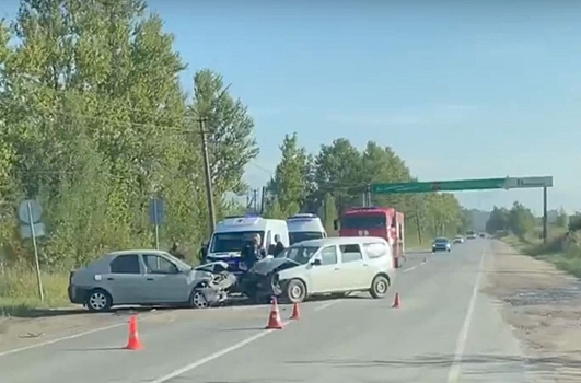 Трое детей и двое взрослых пострадали в лобовом ДТП в Ленобласти