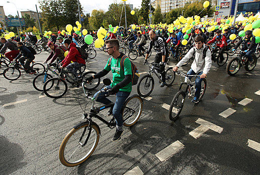 17 сентября в Москве пройдет осенний велопарад