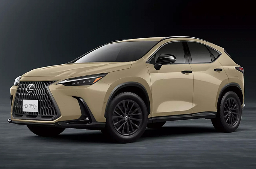 Lexus NX Overtrail. Производитель модернизировал свой кроссовер в Японии и добавил ему «внедорожное» исполнение Overtrail, как у нового GX. Оно обрело увеличенный на 15 миллиметров клиренс и покрышки для бездорожья.