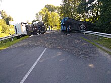 ГИБДД: Сбивший двоих человек в центре Москвы водитель МАЗ не справился с управлением