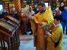 Новая икона святого Игнатия освящена в храме Всех Преподобных Отцев Киево-Печерских 