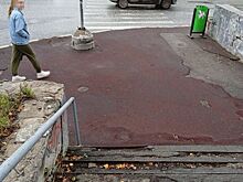 Лестницу у перекрёстка улиц Советской и Удмуртской в Ижевске отремонтируют не раньше 2026 года